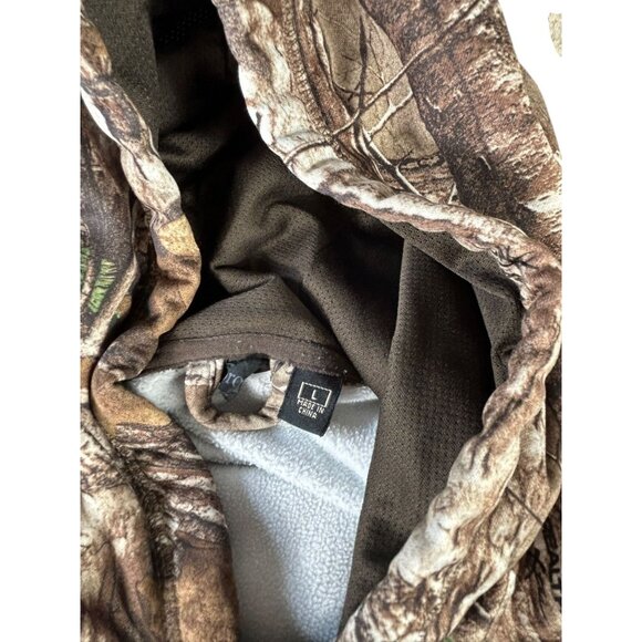 Baltimore Ravens Dunbrooke RealTree Camo Hoodie Men’s L NFL Hunting Pullover - Picture 8 of 10